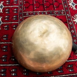 【一点物】アンティックシンギングボウル【音階:Ab】 1379g(スティック付属) - サブ4