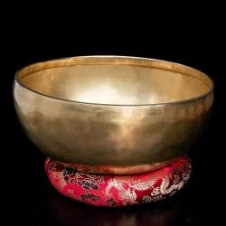【一点物】アンティックシンギングボウル【音階:Ab】 1379g(スティック付属)
