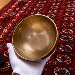 【一点物】アンティックシンギングボウル【音階:F】約820g(スティック付属) - サブ5