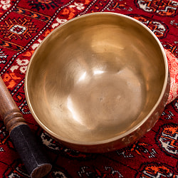 【一点物】アンティックシンギングボウル【音階:Bb】約910g(スティック付属) - サブ3