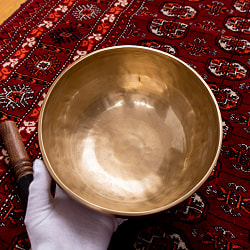 【一点物】アンティックシンギングボウル【音階:F】約1520g(スティック付属) - サブ5