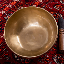 【一点物】アンティックシンギングボウル【音階:F#】約1050g(スティック付属) - サブ3
