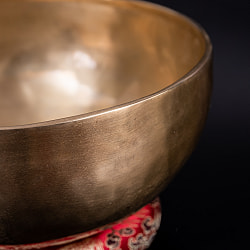 【一点物】アンティックシンギングボウル【音階:Eb】約1560g(スティック付属) - サブ2