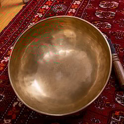 【一点物】アンティックシンギングボウル【音階:Eb】約1560g(スティック付属) - サブ3