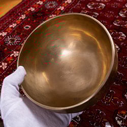 【一点物】アンティックシンギングボウル【音階:E】約920g(スティック付属) - サブ5