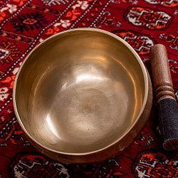 【一点物】アンティックシンギングボウル【音階:E】約855g(スティック付属) - サブ3