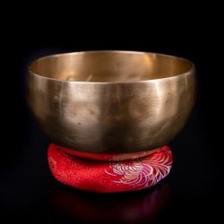 【一点物】アンティックシンギングボウル【音階:E】約590g(スティック付属)の商品写真