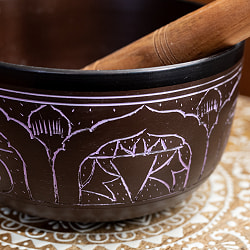 ライトウェイトシンギングボウル　宝生如来　ラトナ サンバヴァ〔直径：約16.2cm〕 - サブ2