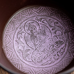 ライトウェイトシンギングボウル　宝生如来　ラトナ サンバヴァ〔直径：約16.2cm〕 - サブ5