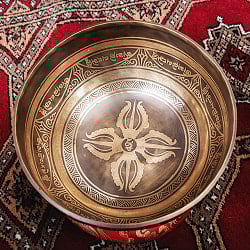 【一点物】チベタンアンティックシンギングボウル【音階：E】約1625g(スティック付属) - サブ3