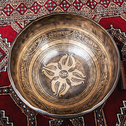 【一点物】チベタンアンティックシンギングボウル【音階：C#】約2684g(スティック付属) - サブ3