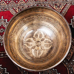 【一点物】チベタンアンティックシンギングボウル【音階：F】約2274g(スティック付属) - サブ3