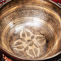 【一点物】チベタンアンティックシンギングボウル【音階：F】約2274g(スティック付属) - サブ4