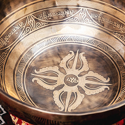 【一点物】チベタンアンティックシンギングボウル【音階：E】約2733g(スティック付属) - サブ4