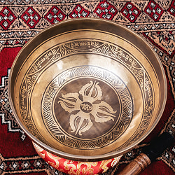 【一点物】チベタンアンティックシンギングボウル【音階：E】約1731g(スティック付属) - サブ3