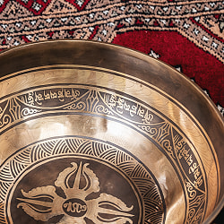 【一点物】チベタンアンティックシンギングボウル【音階：E】約1731g(スティック付属) - サブ5