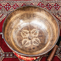 【一点物】チベタンアンティックシンギングボウル【音階：F】約2287g(スティック付属) - サブ3