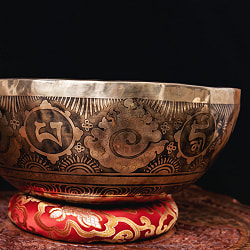 【一点物】チベタンアンティックシンギングボウル【音階：E】約2774g(スティック付属) - サブ2