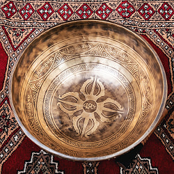 【一点物】チベタンアンティックシンギングボウル【音階：E】約2774g(スティック付属) - サブ3