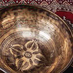 【一点物】チベタンアンティックシンギングボウル【音階：E】約2774g(スティック付属) - サブ5