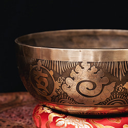 【一点物】チベタンアンティックシンギングボウル【音階：E】約1682g(スティック付属) - サブ2