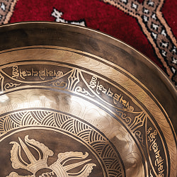 【一点物】チベタンアンティックシンギングボウル【音階：E】約1682g(スティック付属) - サブ5