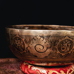 【一点物】チベタンアンティックシンギングボウル【音階：E】約2632g(スティック付属) - サブ2