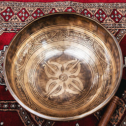 【一点物】チベタンアンティックシンギングボウル【音階：E】約2632g(スティック付属) - サブ3