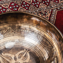 【一点物】チベタンアンティックシンギングボウル【音階：E】約2632g(スティック付属) - サブ5