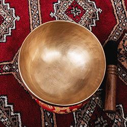 【一点物】アンティックシンギングボウル【音階：Bb】約837g(スティック付属) - サブ3