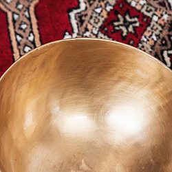 【一点物】アンティックシンギングボウル【音階：Bb】約837g(スティック付属) - サブ5