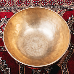 【一点物】アンティックシンギングボウル【音階：C#】約2213g(スティック付属) - サブ3