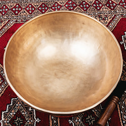 【一点物】アンティックシンギングボウル【音階：C】約3605g(スティック付属) - サブ3