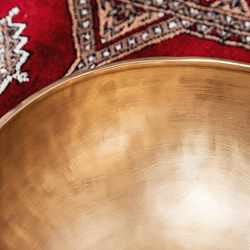 【一点物】アンティックシンギングボウル【音階：C】約3605g(スティック付属) - サブ5