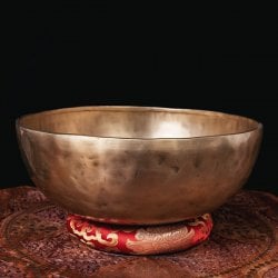 【一点物】アンティックシンギングボウル【音階：C】約3605g(スティック付属)