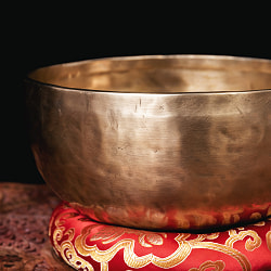 【一点物】アンティックシンギングボウル【音階：F】約1559g(スティック付属) - サブ2