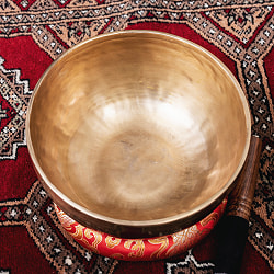 【一点物】アンティックシンギングボウル【音階：F】約1559g(スティック付属) - サブ3