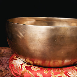 【一点物】アンティックシンギングボウル【音階：A】約1454g(スティック付属) - サブ2