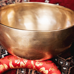 【一点物】アンティックシンギングボウル【音階：A】約1454g(スティック付属) - サブ4
