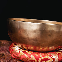 【一点物】アンティックシンギングボウル【音階：A】約1527g(スティック付属) - サブ2
