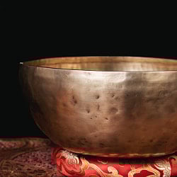 【一点物】アンティックシンギングボウル【音階：D】約2257g(スティック付属) - サブ2