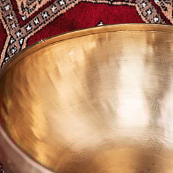 【一点物】アンティックシンギングボウル【音階：D】約2257g(スティック付属) - サブ5