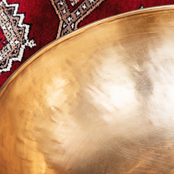 【一点物】アンティックシンギングボウル【音階：Eb】約3940g(スティック付属) - サブ5