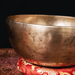 【一点物】アンティックシンギングボウル【音階：F】約2266g(スティック付属) - サブ2