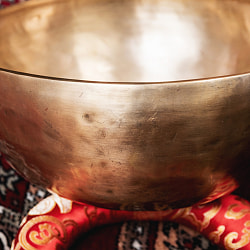 【一点物】アンティックシンギングボウル【音階：F】約2266g(スティック付属) - サブ4