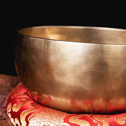 【一点物】アンティックシンギングボウル【音階：A】約956g(スティック付属) - サブ2