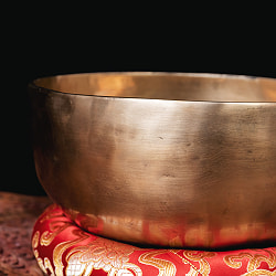 【一点物】アンティックシンギングボウル【音階：Bb】約1103g(スティック付属) - サブ2