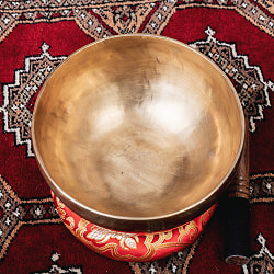 【一点物】アンティックシンギングボウル【音階：Bb】約1103g(スティック付属) - サブ3
