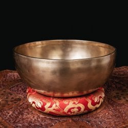 【一点物・個性的】アンティックシンギングボウル【音階：A】約1804g(スティック付属)