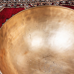 【一点物】アンティックシンギングボウル【音階：C#】約2275g(スティック付属) - サブ5